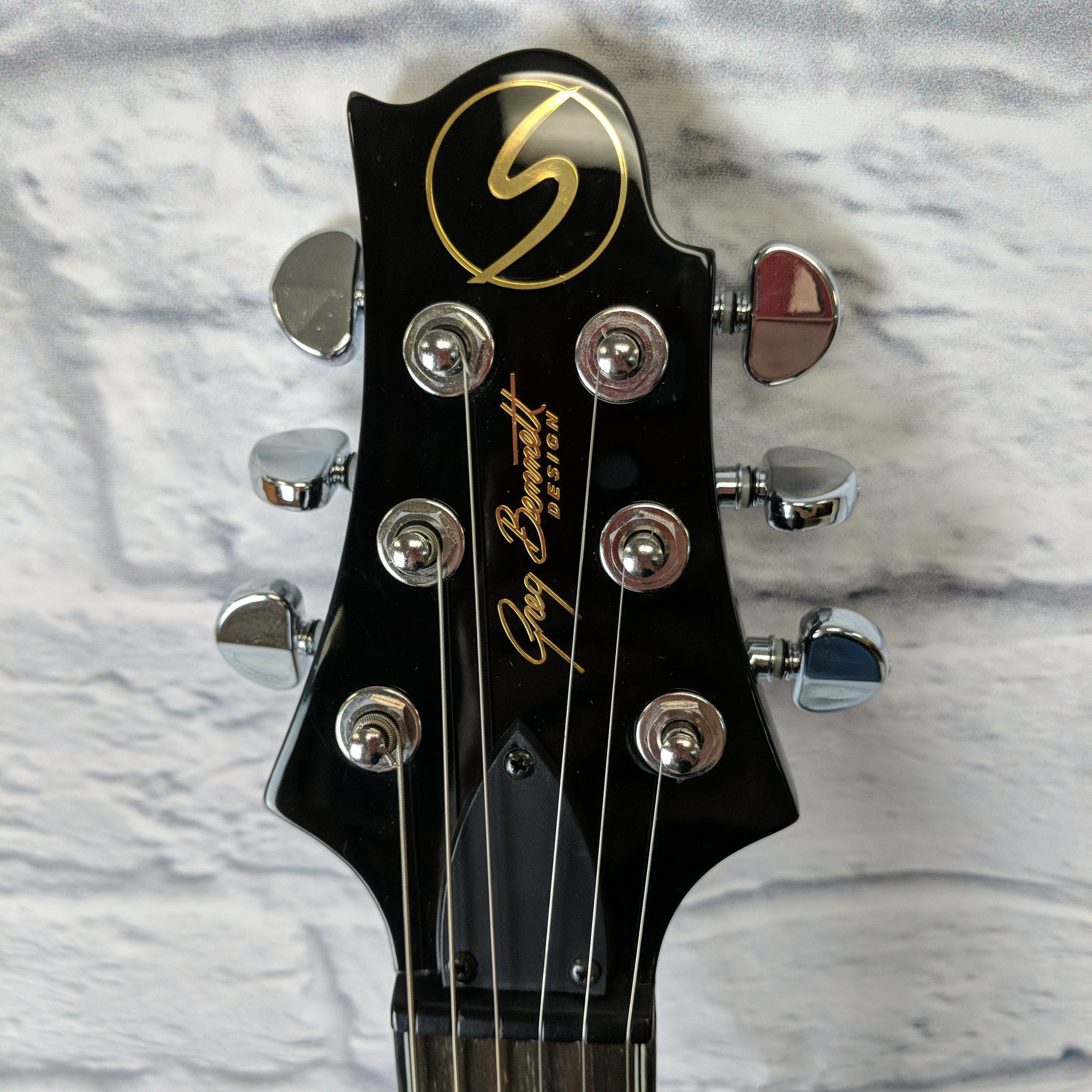 Samick CD 2 MBK Greg Bennett Electric Guitar Metallic Black Evolution Music