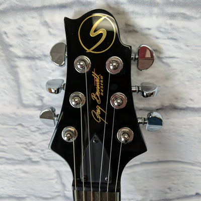 Samick CD-2 MBK Greg Bennett Electric Guitar - Metallic Black