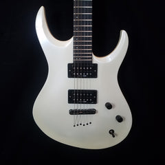 Washburn XM-DLX 24 Fret Set Neck Pearl White Electric Guitar