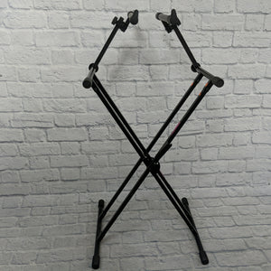 On Stage  Double Keyboard Stand
