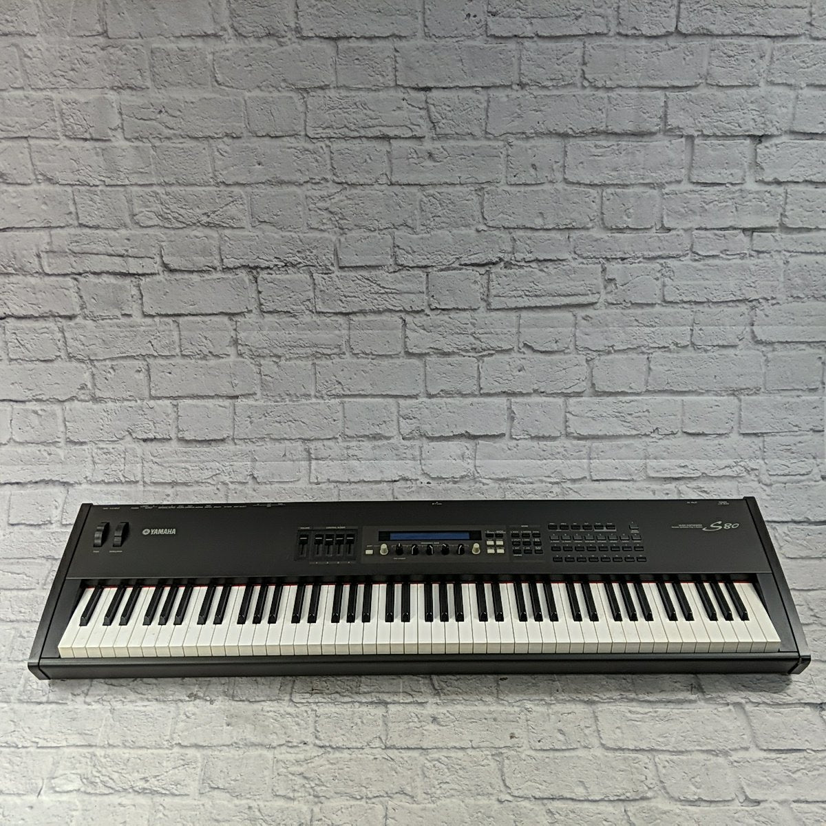 Yamaha S-80 88-key Weighted Workstation Synthesizer Digital Synth
