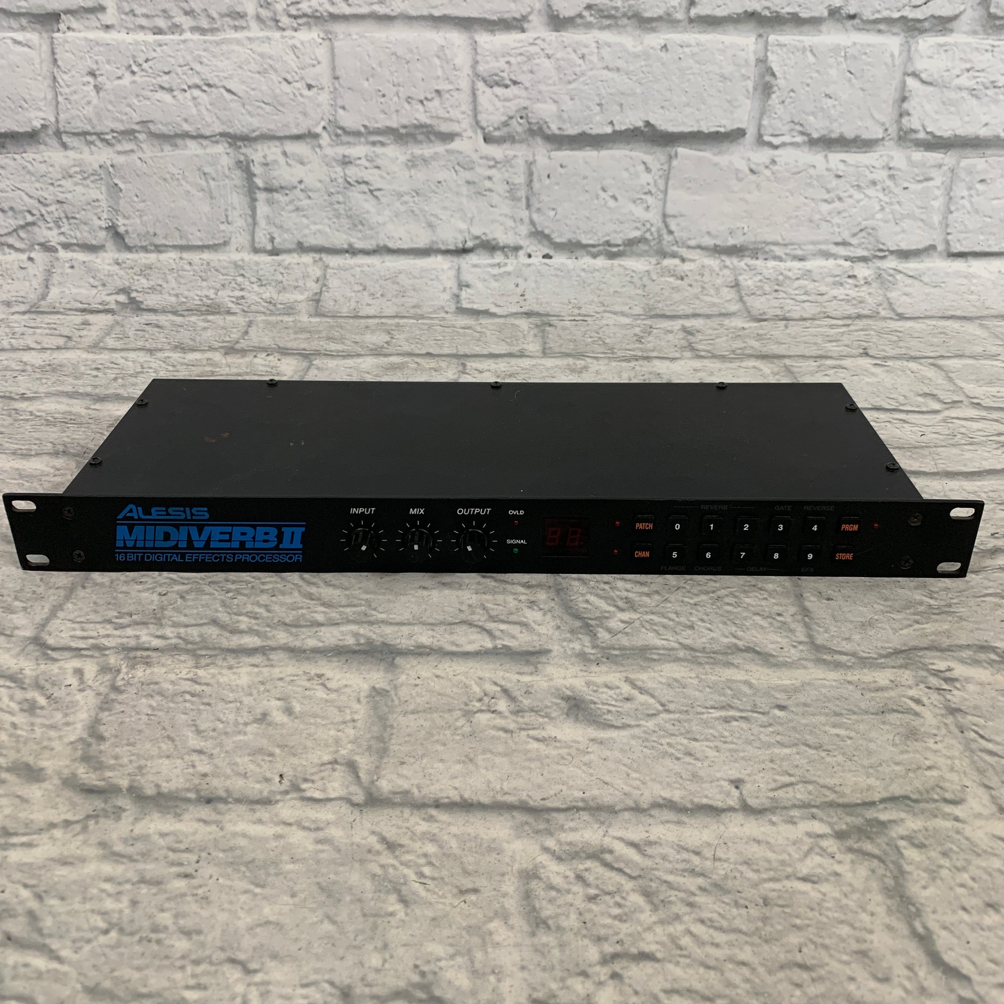Vintage 1980s Alesis Midiverb II Digital Effects Processor