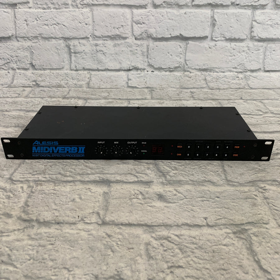 Vintage 1980s Alesis Midiverb II Digital Effects Processor