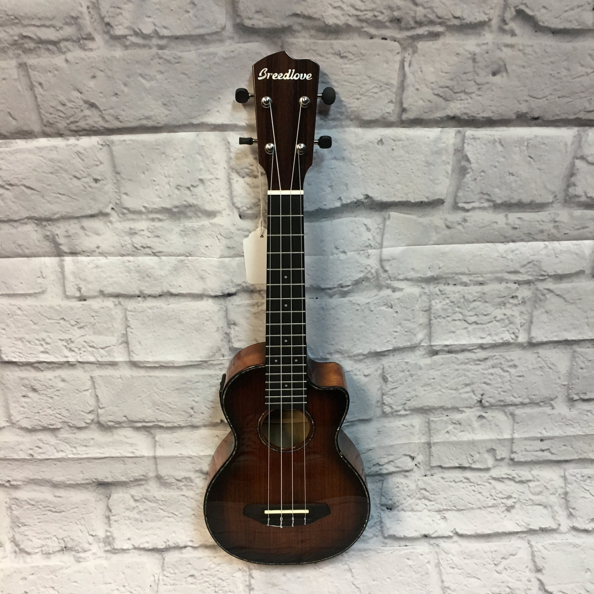 Breedlove Pursuit Ex Cu Ce Bo Acoustic Electric Ukulele