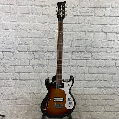 Danelectro '66 Baritone Electric Guitar - 3 Tone Sunburst