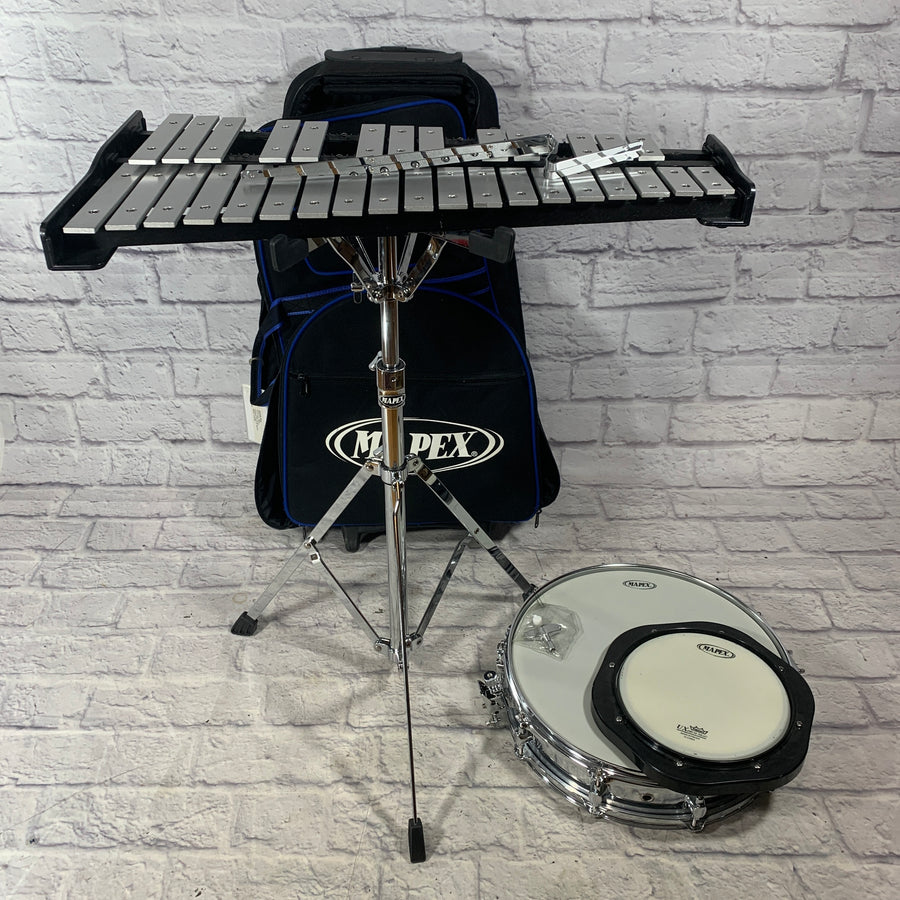 Mapex Bell & Snare Kit w/ Rolling Case