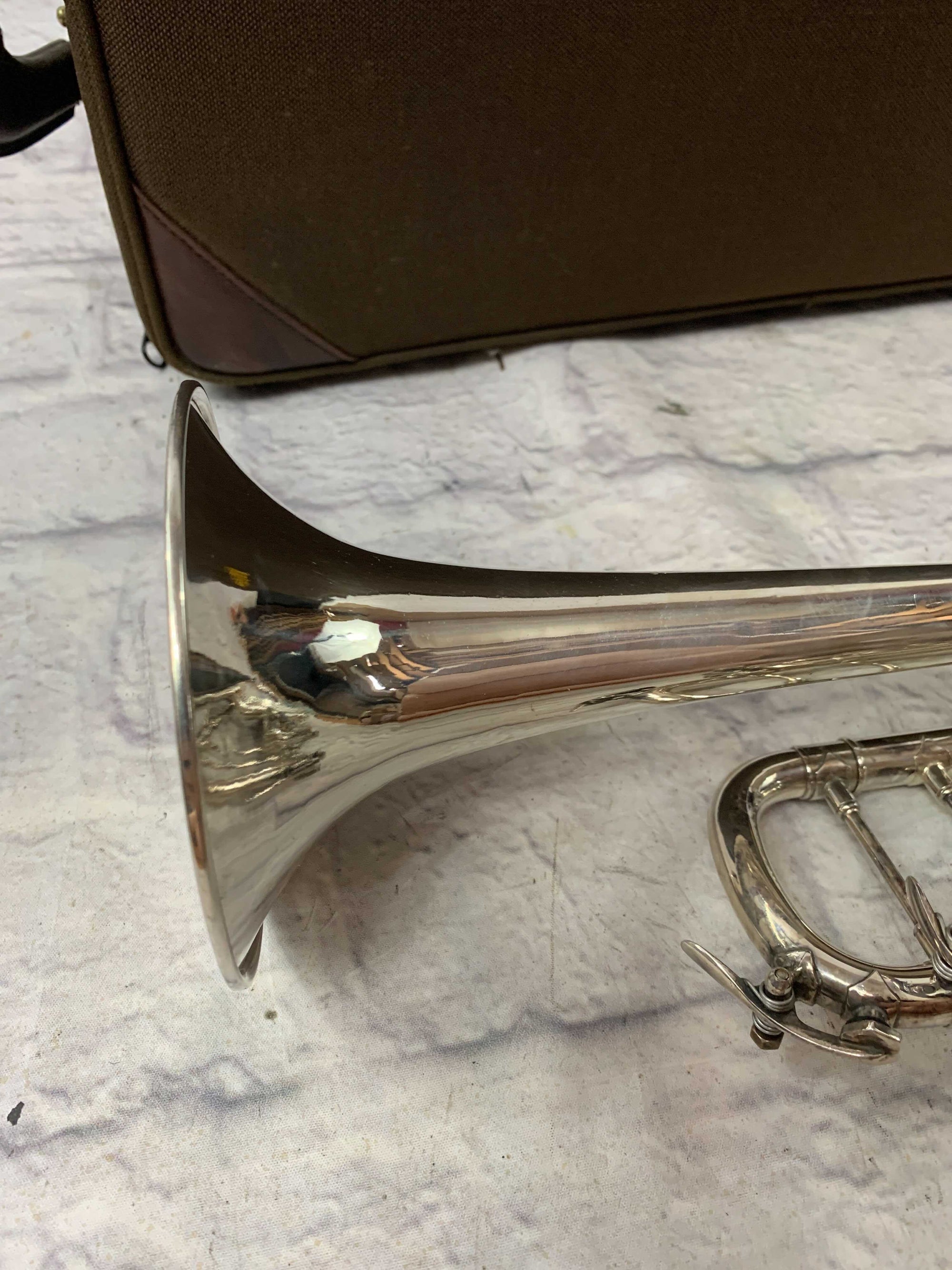 Bach Stradivarius Model 43 Silver Plated Trumpet w/ case