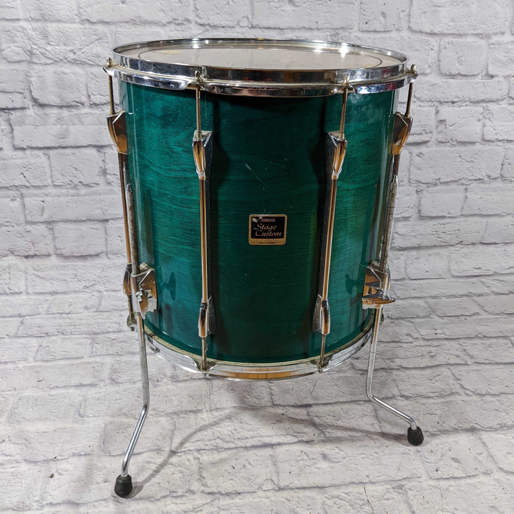 Yamaha Stage Custom Drum Kit  22, 16, 13, 12 Forest Green
