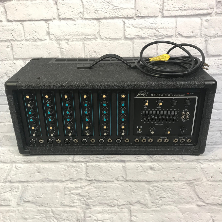 Peavey XR600C 6 Channel Powered Mixer