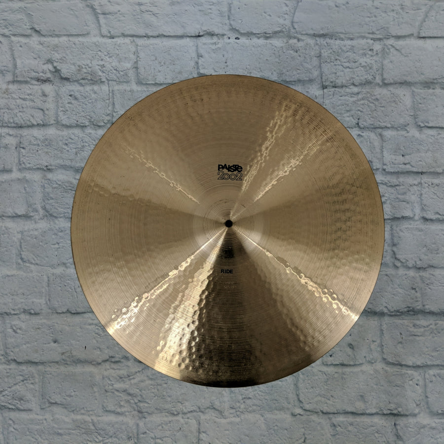 Paiste 2002 24" Ride Black Stamp