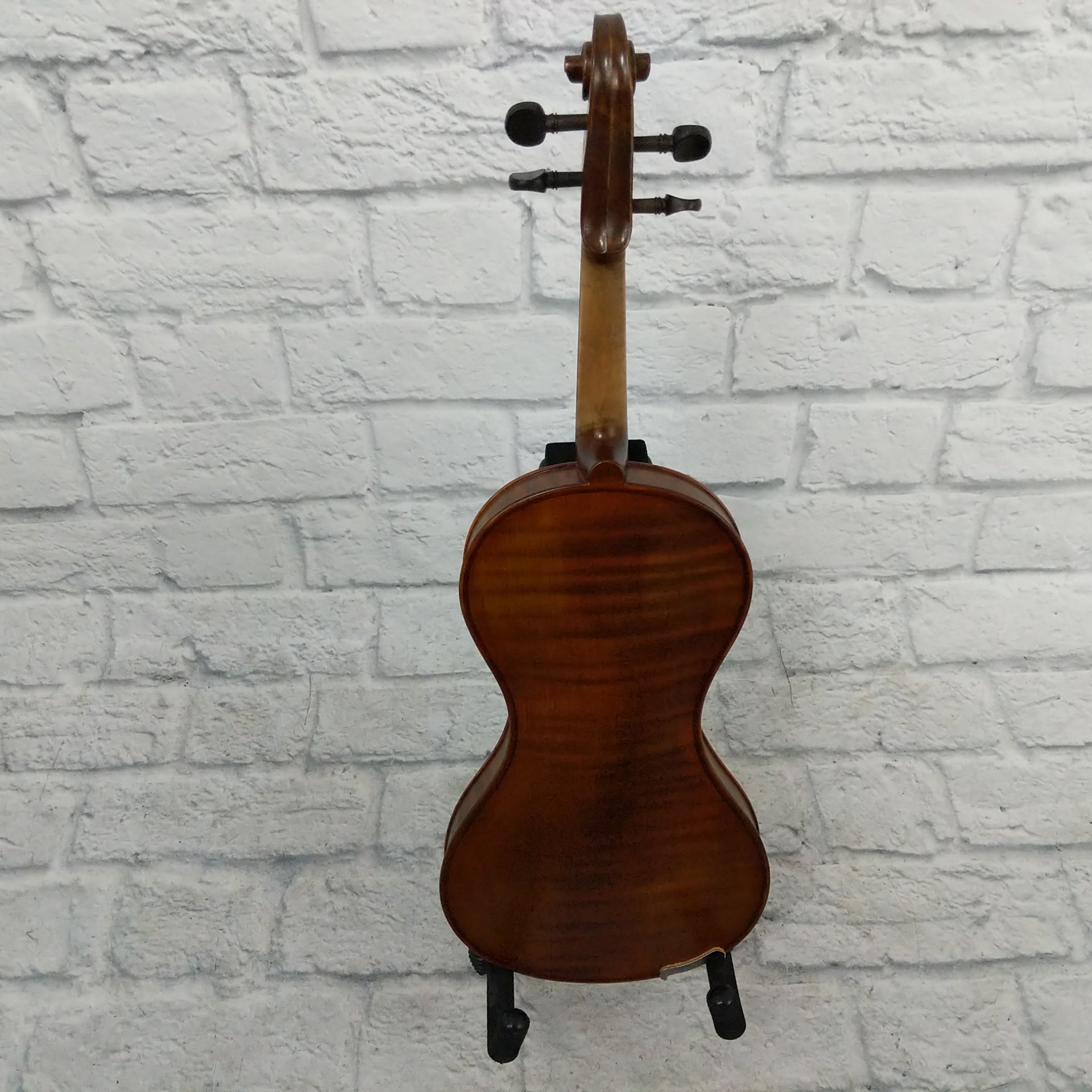Full Size 4/4 Student Violin with Gator GCE-Violin 4/4 Deluxe ABS Hardshell Violin Case