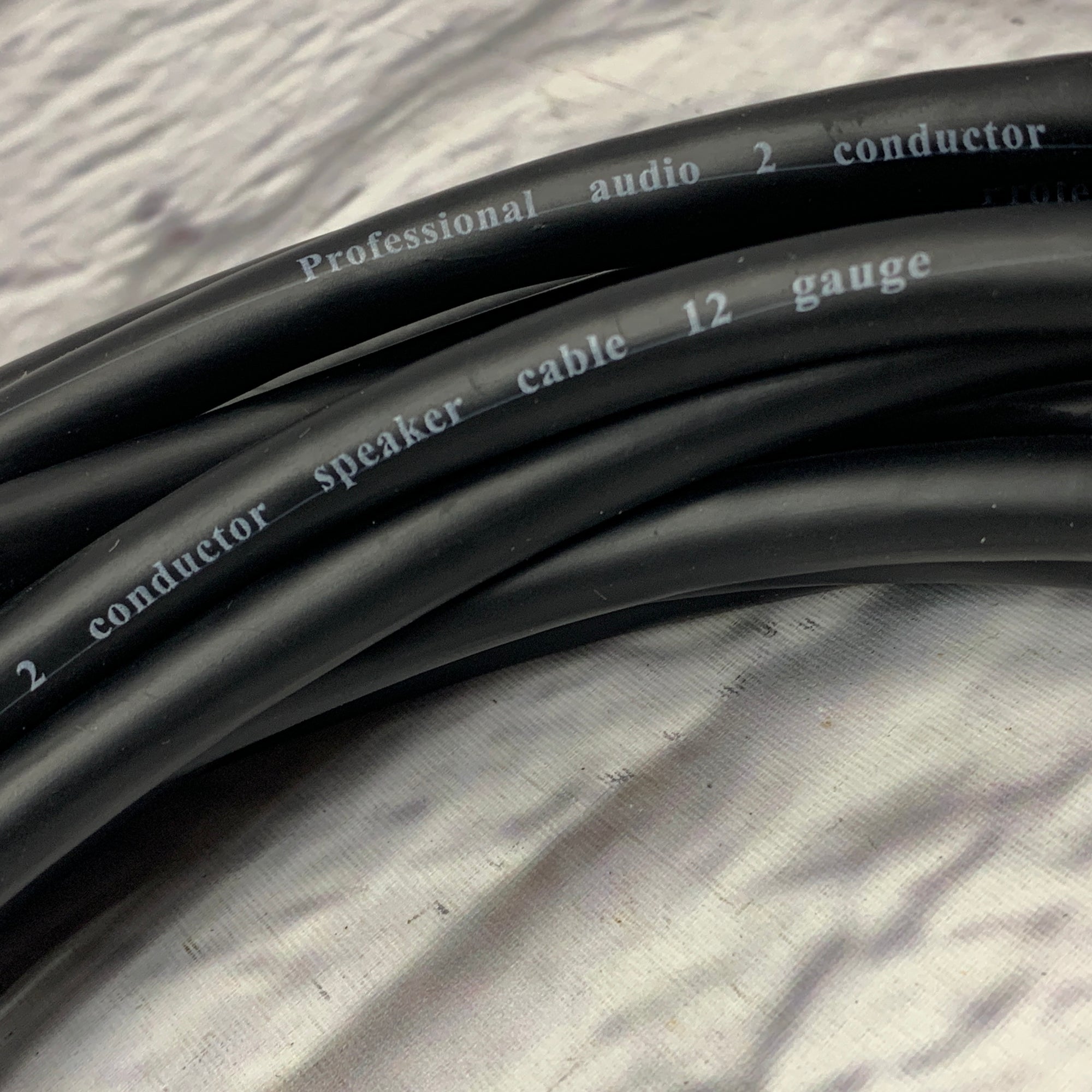 Custom 12 Gauge Speaker Cable 30ft