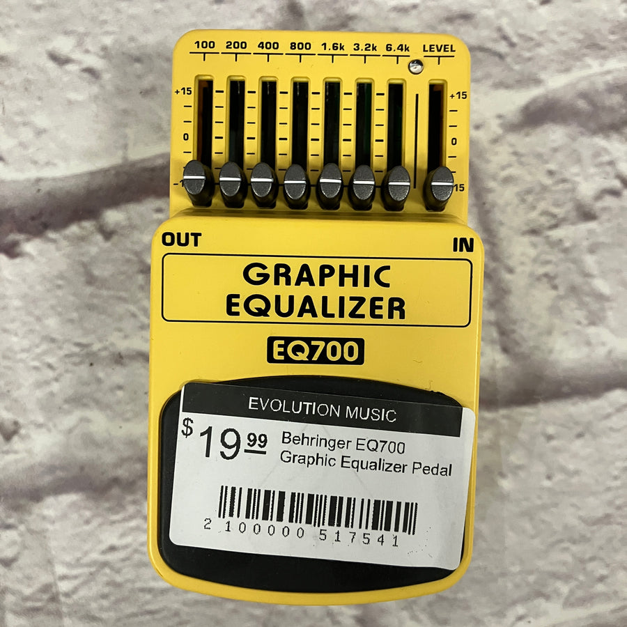 Behringer EQ700 Graphic Equalizer Pedal