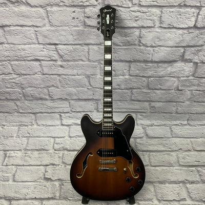 Grote Semi Hollow Satin Sunburst