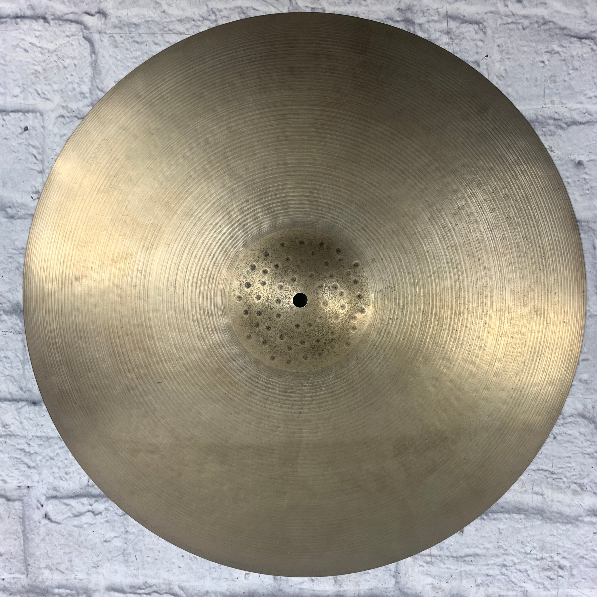 Vintage Sabian 21 Ride Hammered Bell