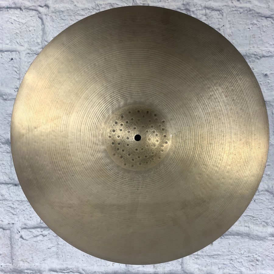 Vintage Sabian 21 Ride Hammered Bell