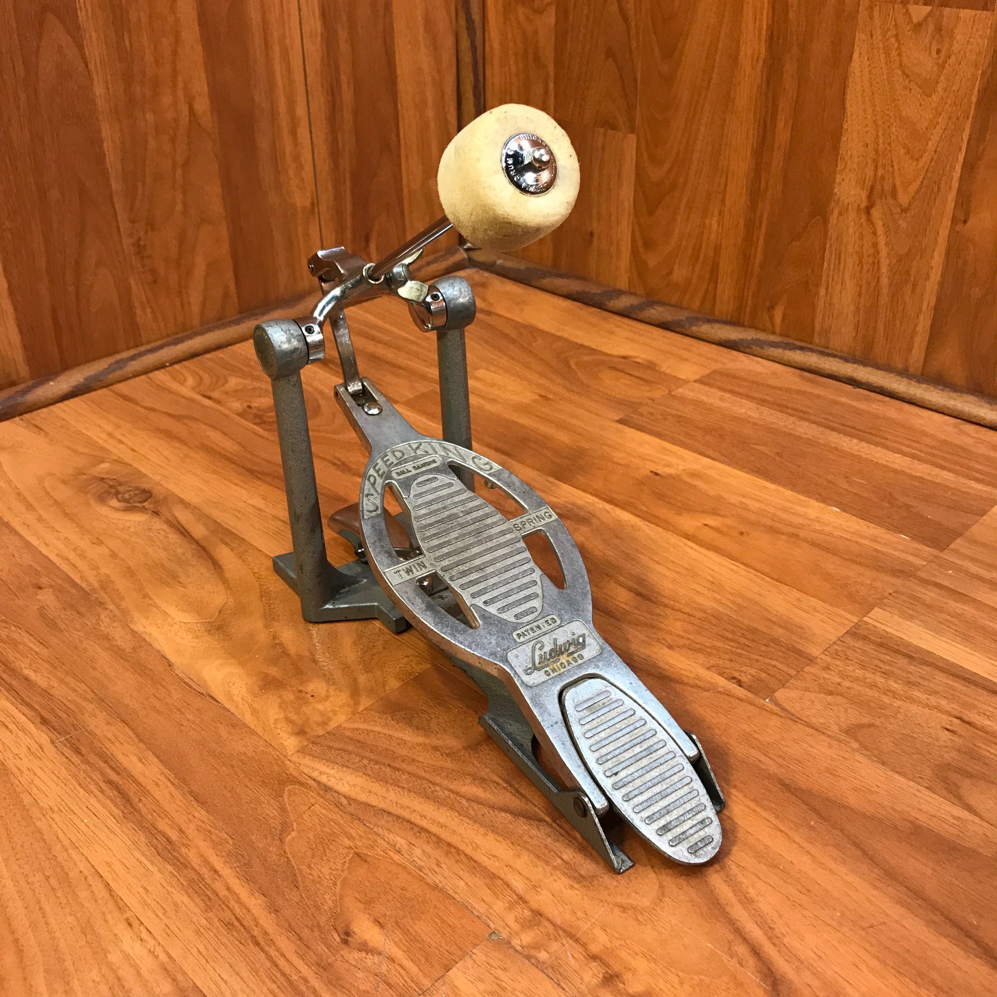ludwig speed king bass drum pedal Vintage Ludwig Speed King Kick Drum Pedal
