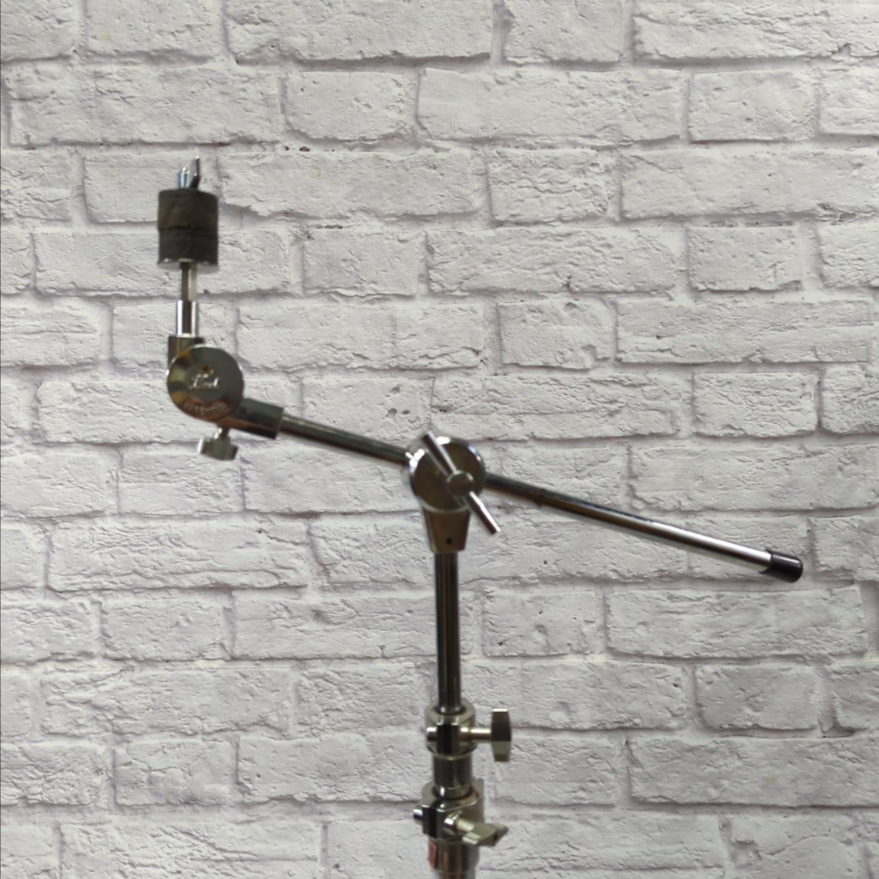 Pearl Heavy Duty Single Braced Mini Boom Cymbal Stand with Tilter 1980s Red Label