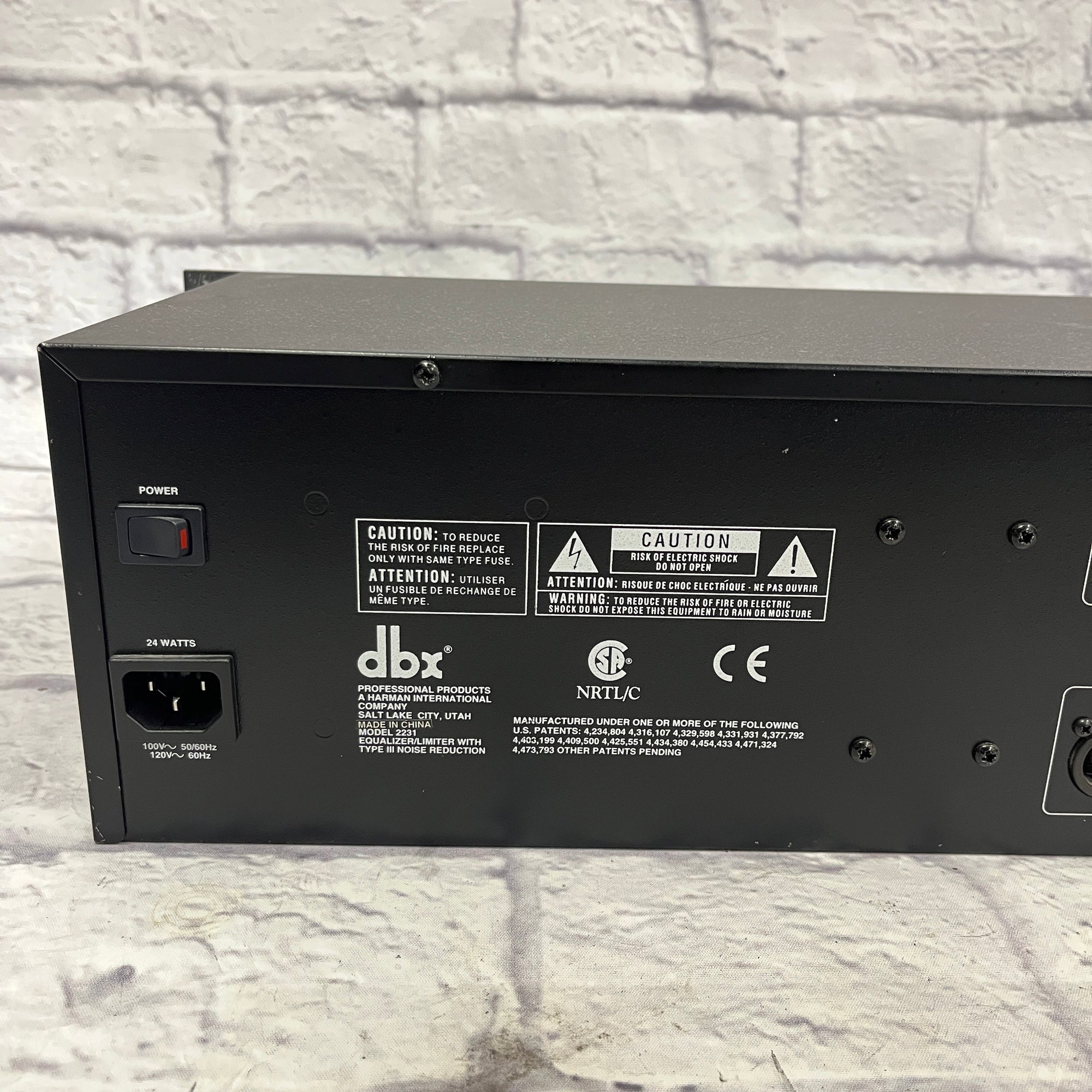 DBX 2231 31-Band Stereo Rack Equalizer EQ