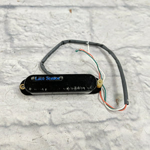 Fender Lace Sensor Blue Single Coil Pickup - Black Cover