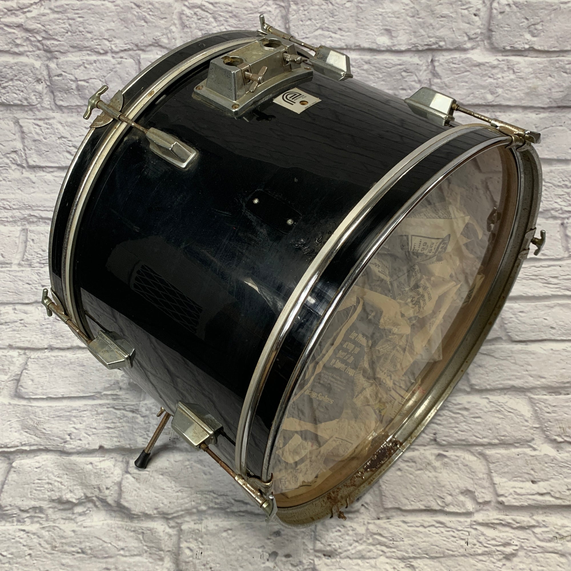 Percussion Plus 5-Piece Drum Kit Black