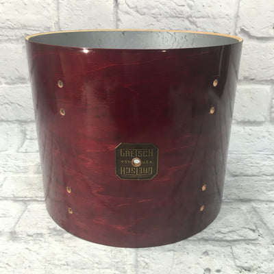 Gretsch 12x10 Deep Red Rack Tom Drum Shell