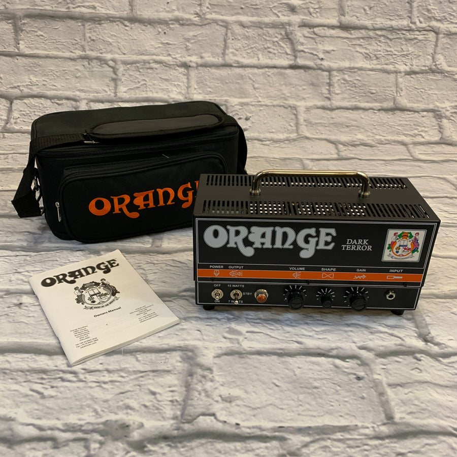 Orange Dark Terror 15/7-watt Hi-Gain Tube Guitar Amp Head