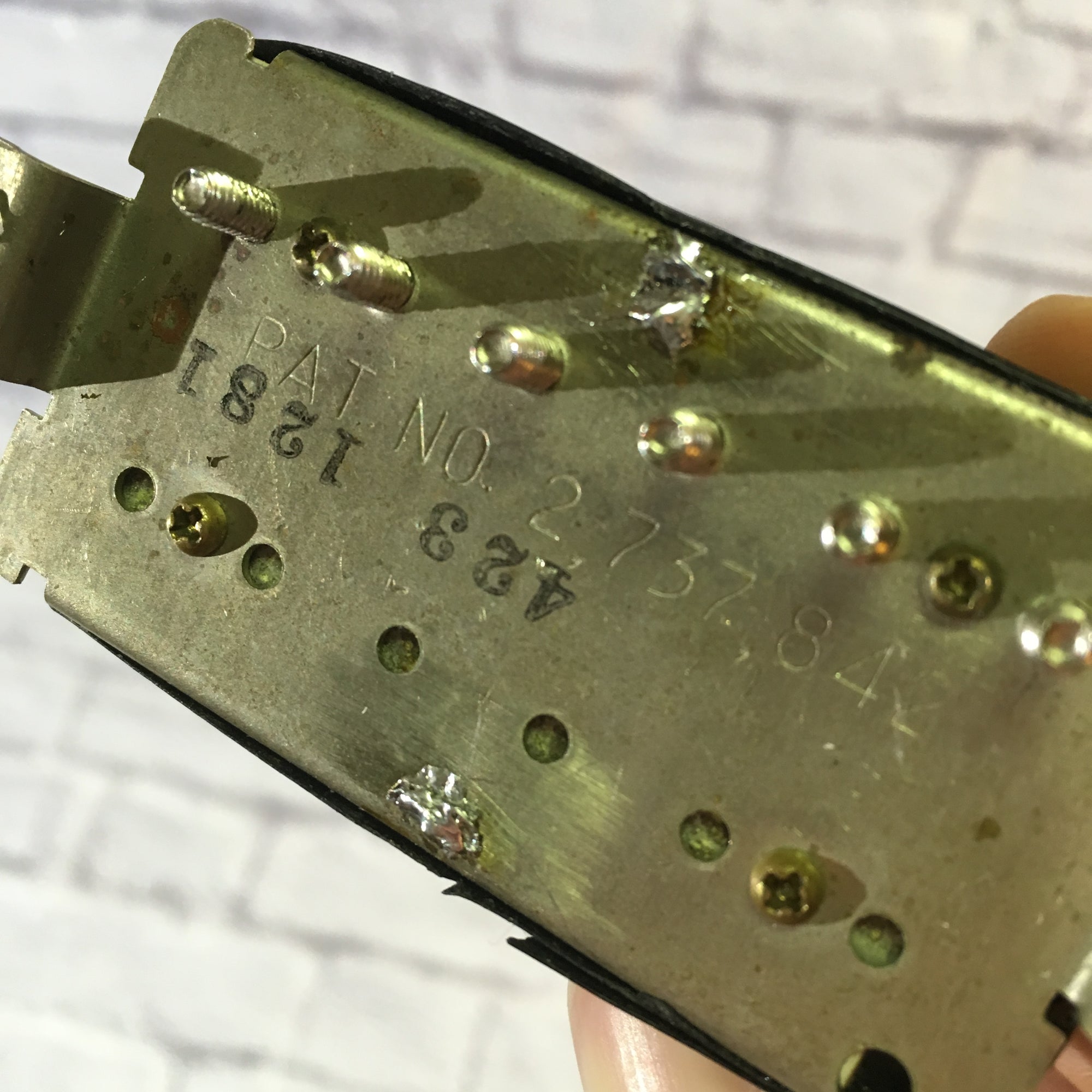 1981 Gibson Tim Shaw Black Humbucker