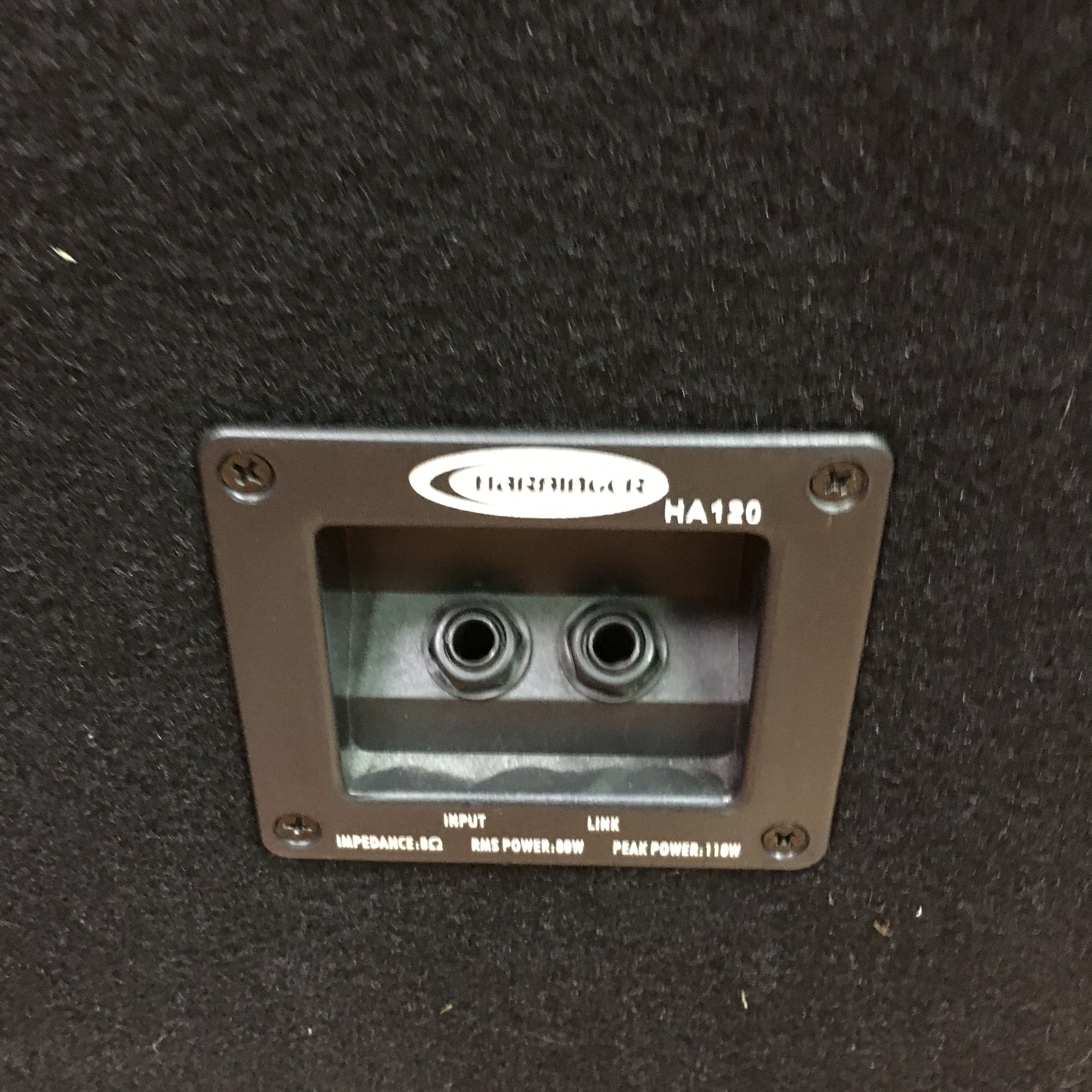 Harbinger HA120 120W Passive PA Pair