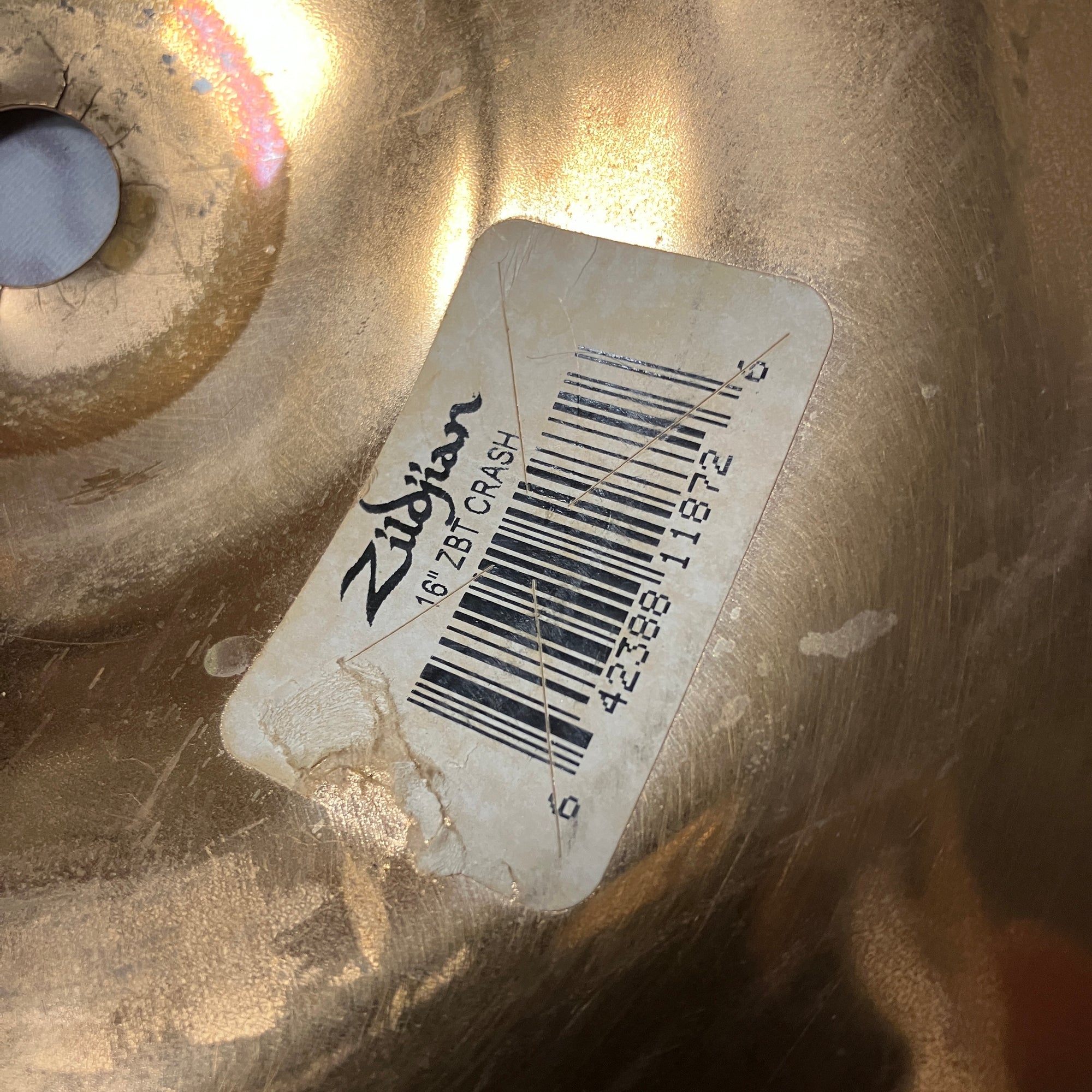 Zildjian ZBT 16 Crash Cymbal