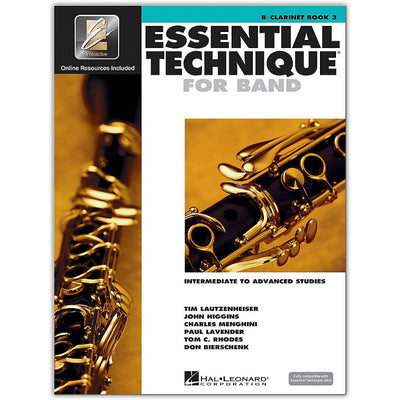 Hal Leonard Essential Technique for B Flat Clarinet Book 3