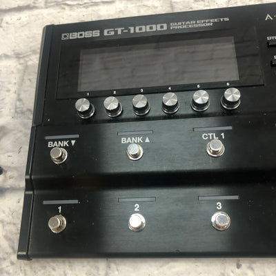 Boss GT-1000 Multieffects Pedal with Power Supply