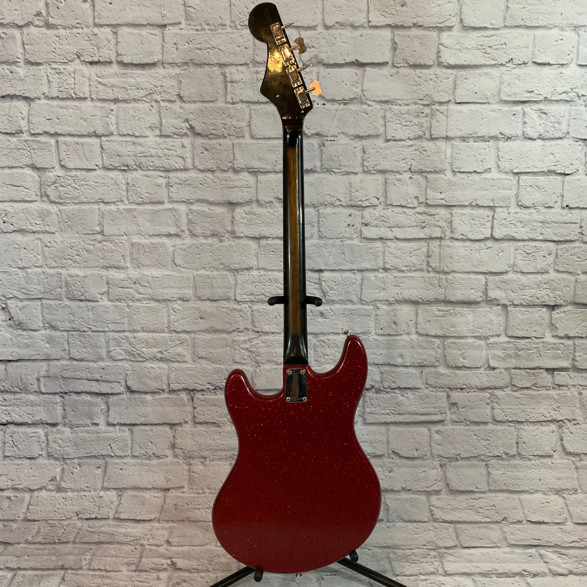 Vintage 1960's Norma EB-220 Electric Bass Ruby Sparkle