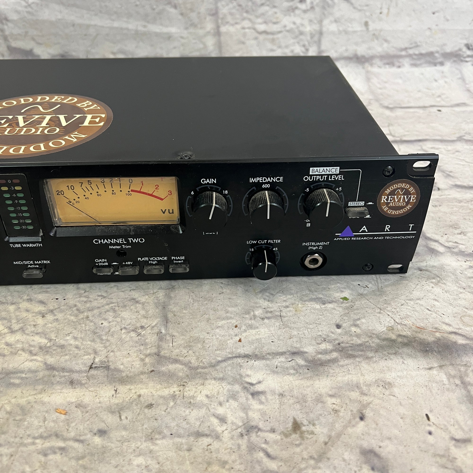 Art Pro MPA 2 (Modded By Revive Audio) Rack Preamp