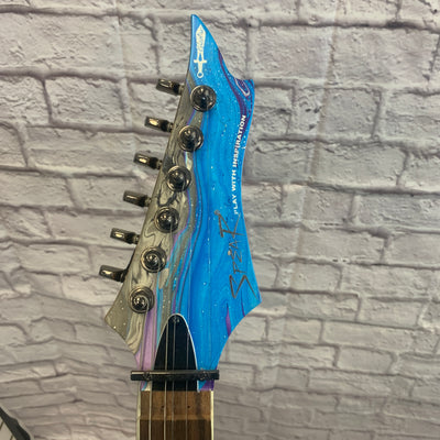 Spear Gladius Purple Swirl Electric Guitar