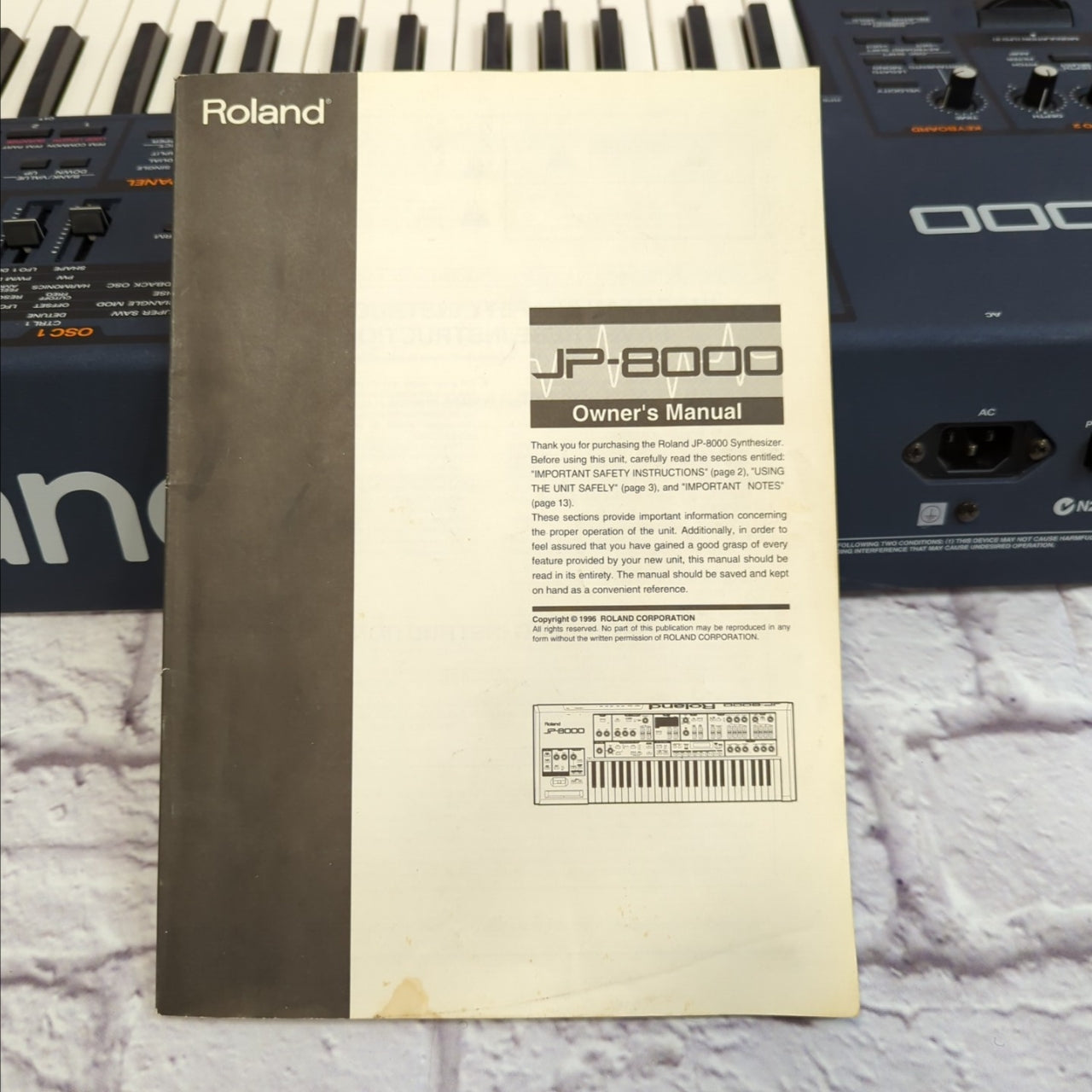 Roland JP8000 49-Key Synthesizer