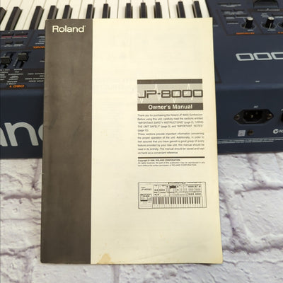 Roland JP8000 49-Key Synthesizer