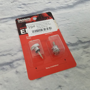 D'Addario Rotating Elliptical End Pin Set (Strap Buttons)