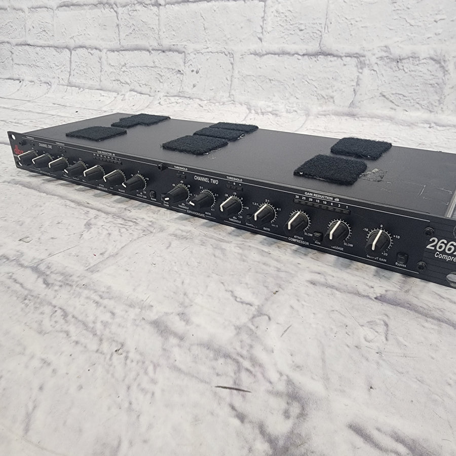 DBX 266XL Rack Compressor Gate