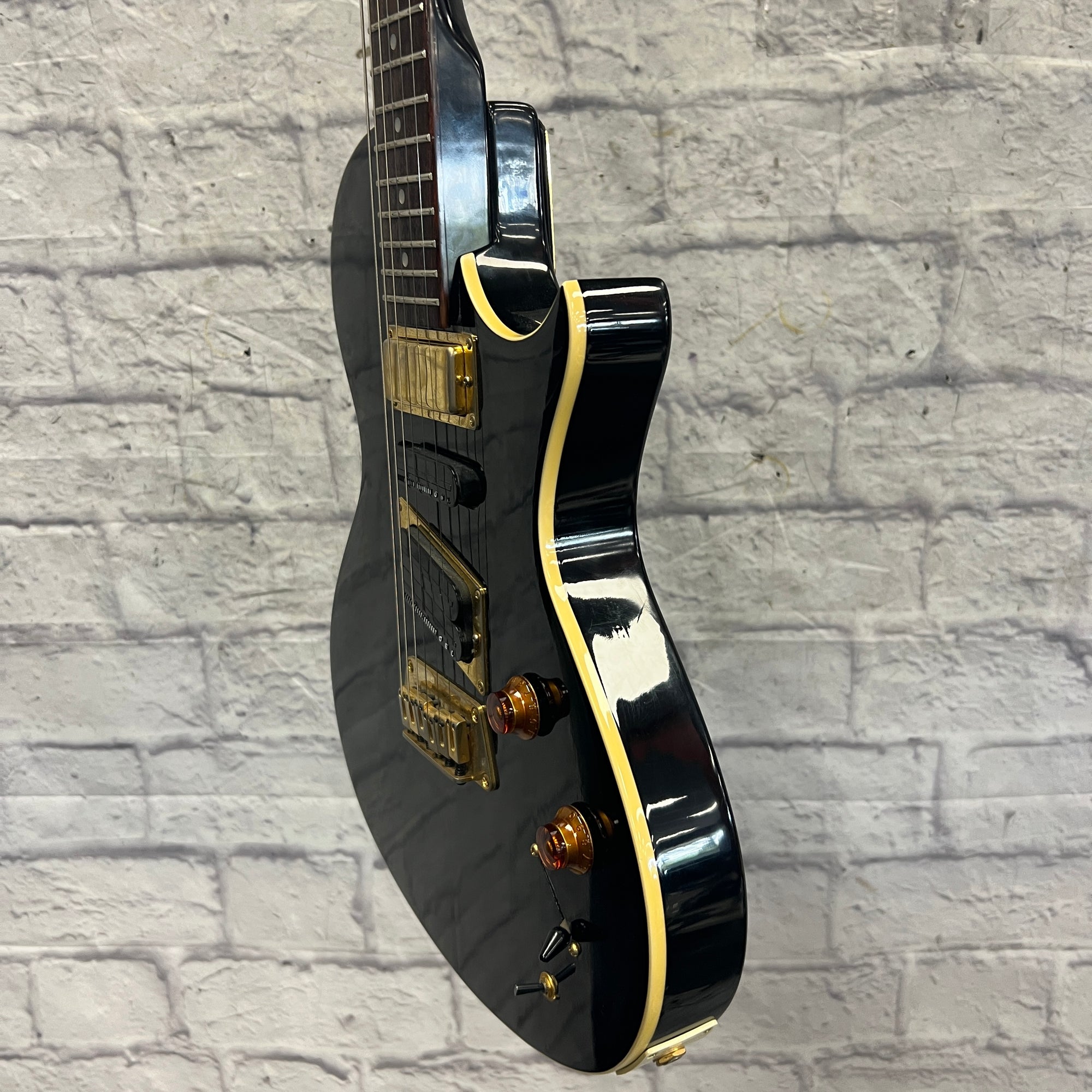 1996 Epiphone Nighthawk Special 3 Electric Guitar - Black Made in Korea