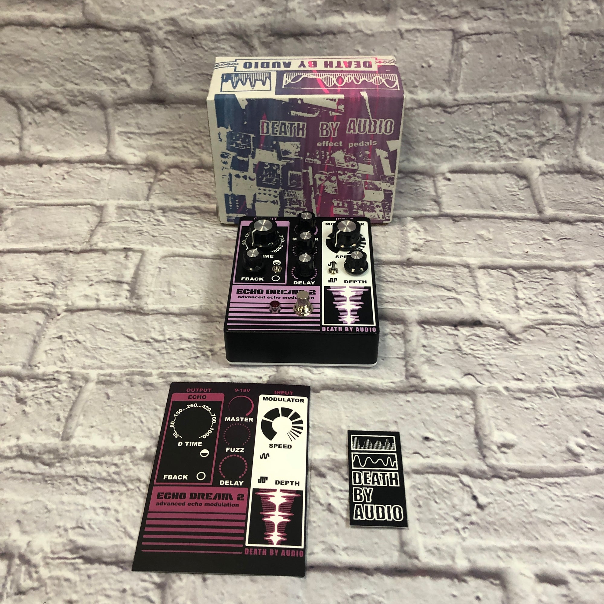 Death By Audio Echo Dream 2 Delay Pedal