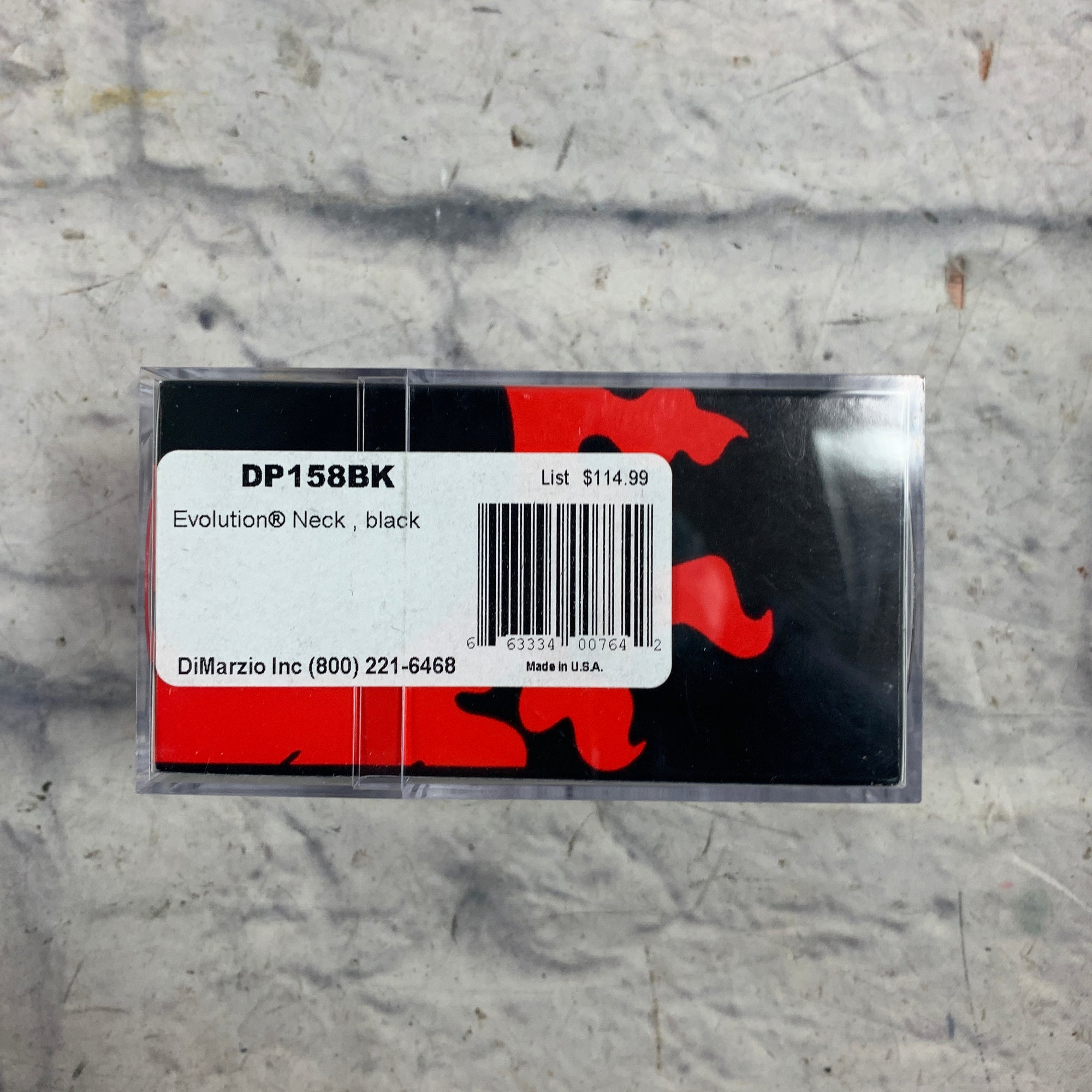 Dimarzio Evolution Neck Pickup - Black