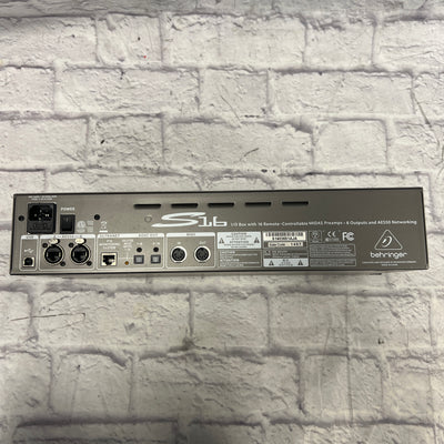 Behringer S16 I/O Box with Midas Preamps