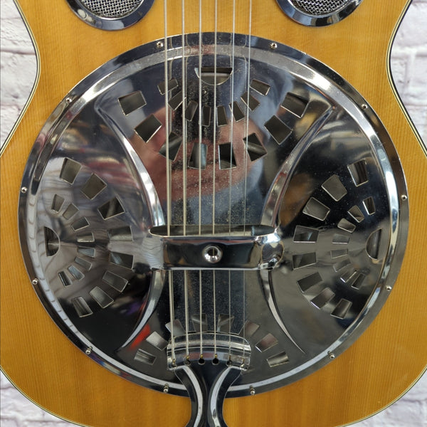 Kent Resonator Dobro with Lace Sensor Pickup Resonator Evolution Music
