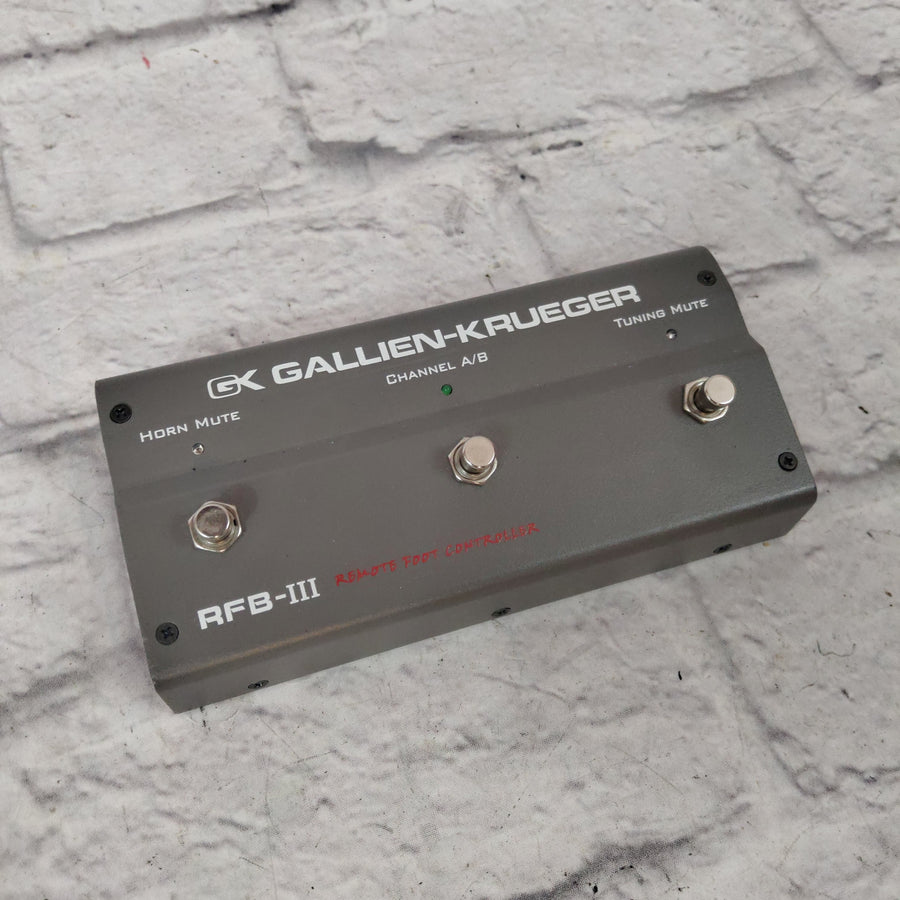 Gallien-Krueger RFB III Footswitch no cable