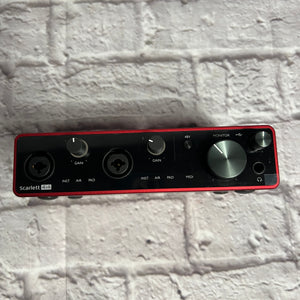 Focusrite Scarlett 4i4 Third Version USB Recording Interface