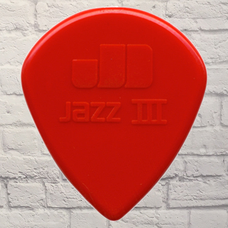 Dunlop 47P3N Nylon Jazz III Picks 6 Pack