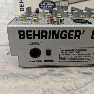 Behringer Eurorack UBB1002 With Rack Ears, Power Supply, in box