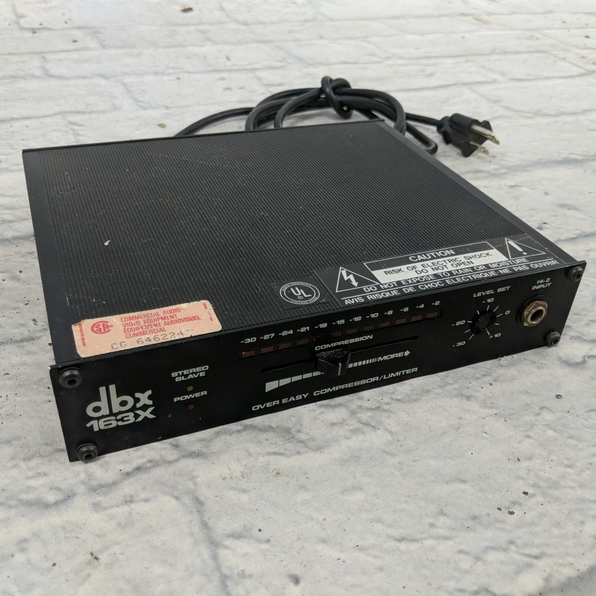 割引発見 DBX 163X Music Evolution - Limiter / Compressor Easy Over DTM・DAW