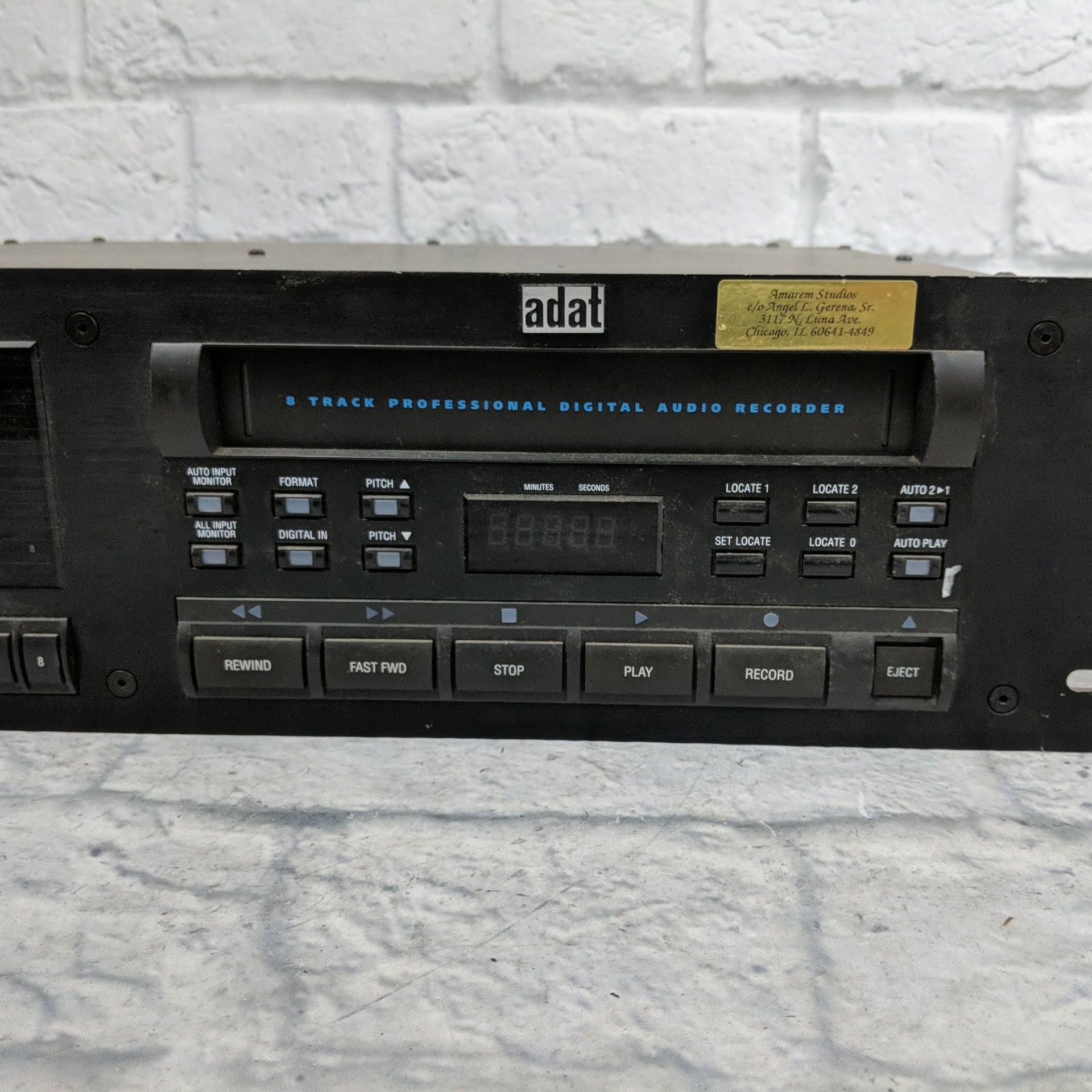 Alesis 8 track Professional ADAT Digital Audio Recorder